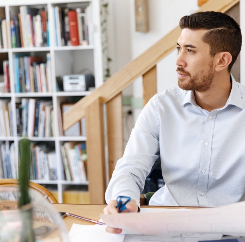 young-man-architect-in-office